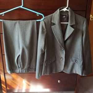 Suit jacket (8) and pants (12)